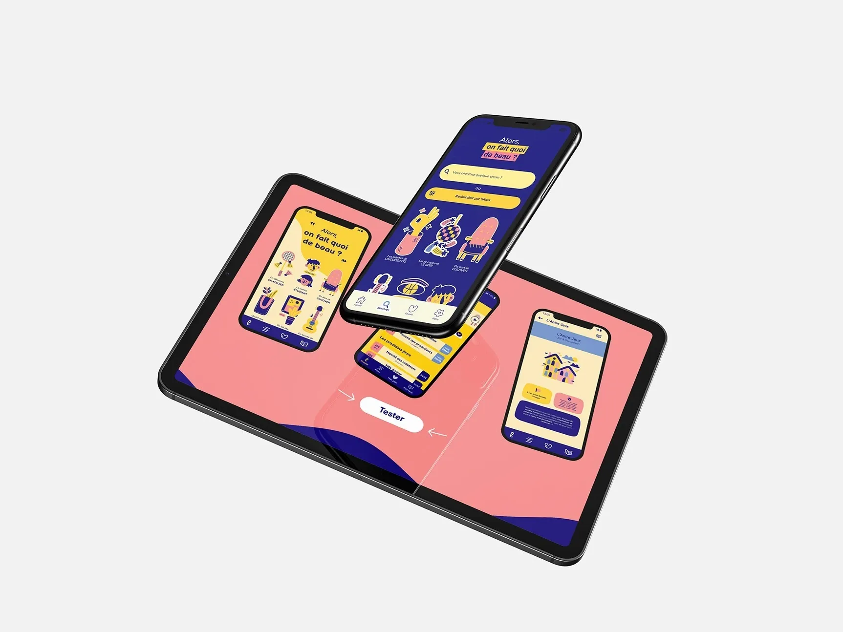 Back-office sécurisé de gestion d'évènements